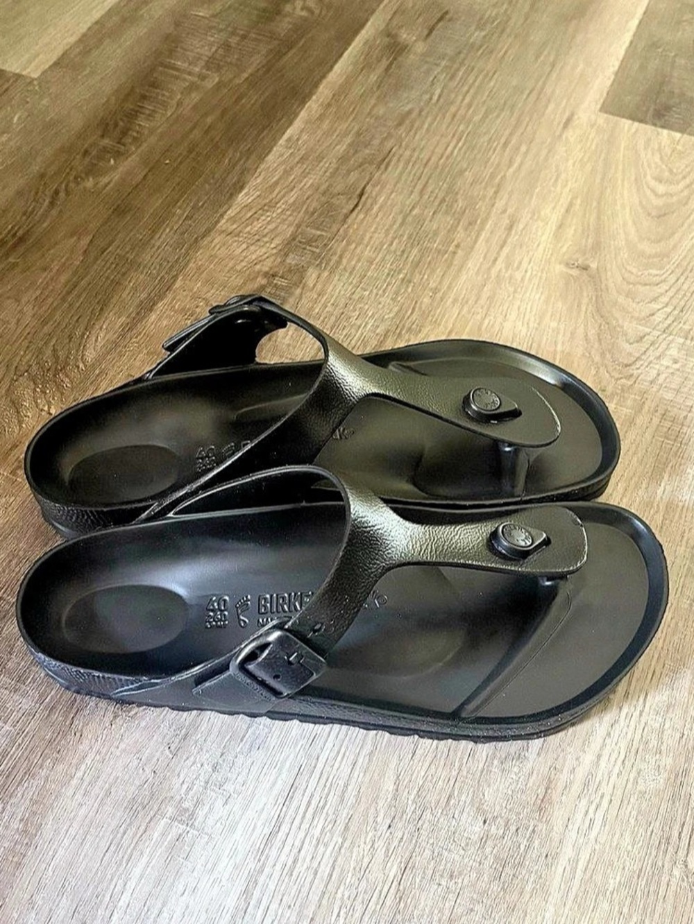 Birkenstock Gizeh EVA Black US 9 New